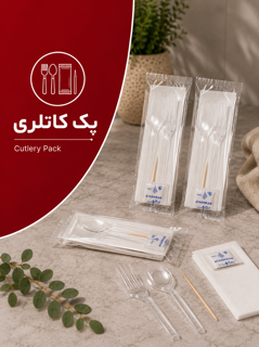 پک کاتلری ، قاشق ، چنگال ، کارد